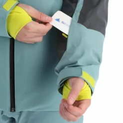 Spyder, Seventy - Eight Ski-jas Heren Ebony Tundra Grijs -XUEFENG EXTREME OUTFIT spyder seventy eight aa jas gevoerd heren ebony tundra grijs 22spyde135v3 BI 09