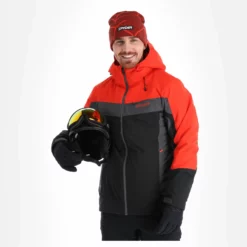 Spyder, Seventy - Eight Ski-jas Heren Volcano Rood -XUEFENG EXTREME OUTFIT spyder seventy eight aa jas gevoerd heren volcano rood 22spyde135v5 BI 04