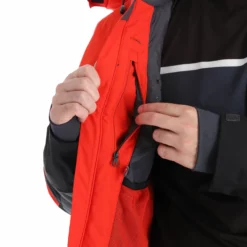 Spyder, Seventy - Eight Ski-jas Heren Volcano Rood -XUEFENG EXTREME OUTFIT spyder seventy eight aa jas gevoerd heren volcano rood 22spyde135v5 BI 13