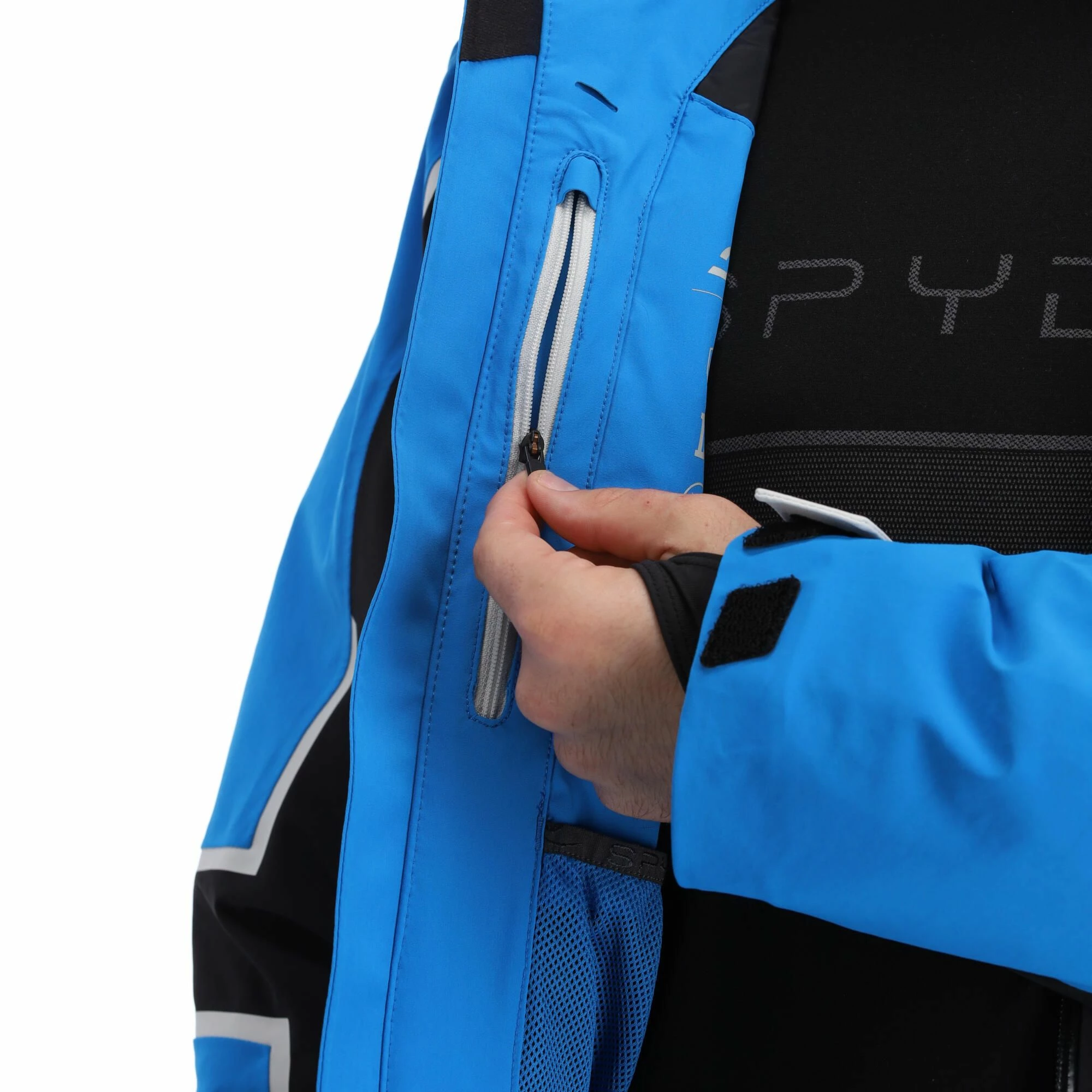 Spyder, Titan Ski-jas Heren Collegiate Blauw 9 Spyder, Titan Ski-jas Heren Collegiate Blauw - Afbeelding 7