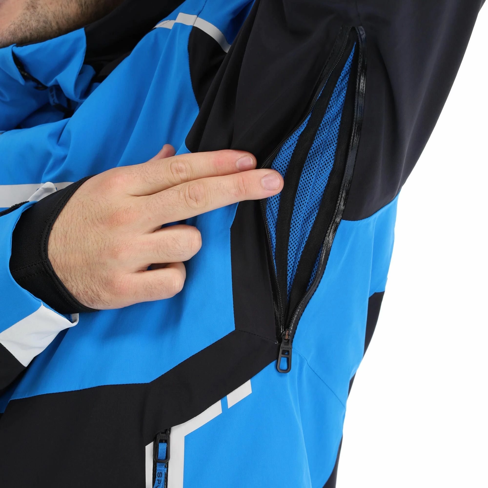 Spyder, Titan Ski-jas Heren Collegiate Blauw 11 Spyder, Titan Ski-jas Heren Collegiate Blauw - Afbeelding 9