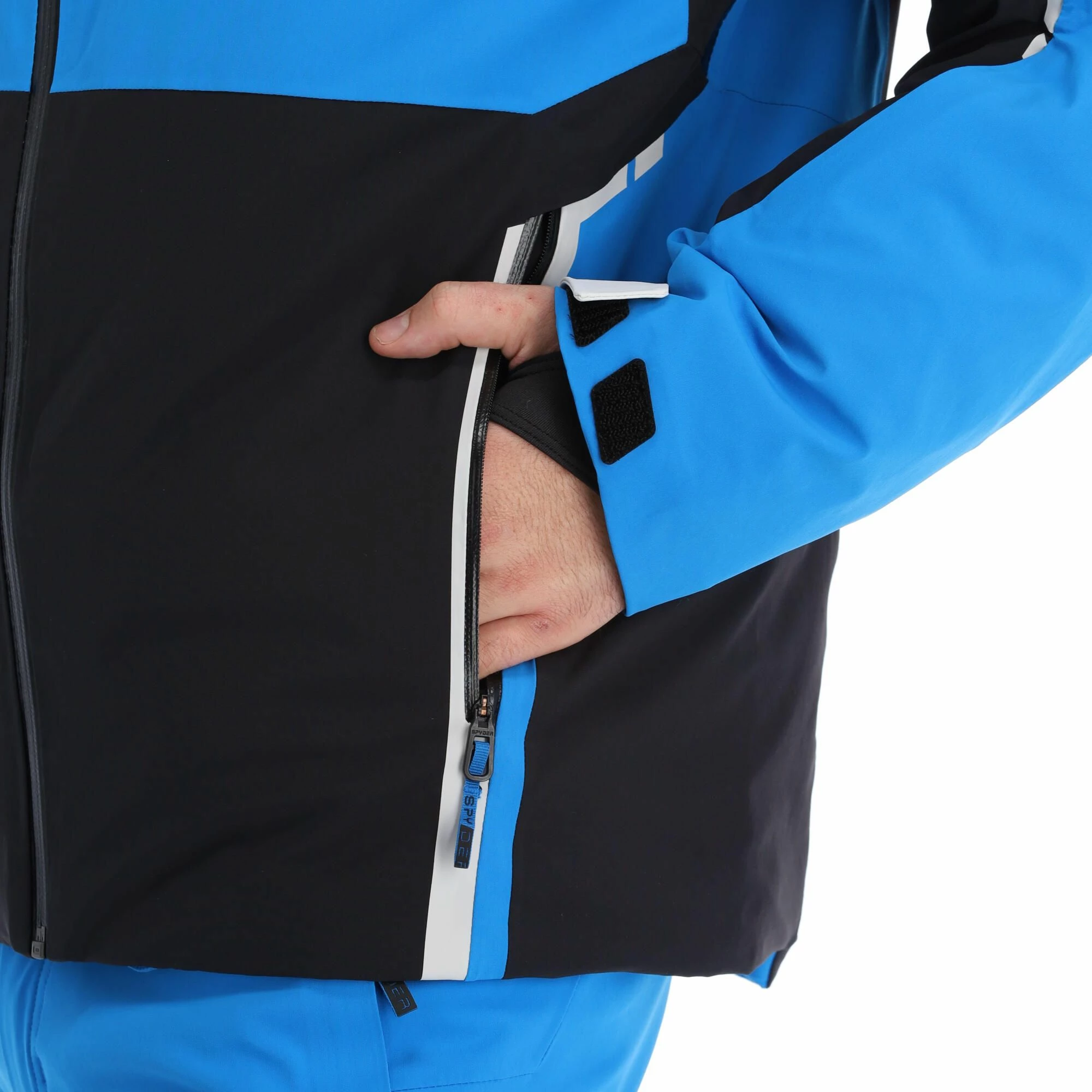 Spyder, Titan Ski-jas Heren Collegiate Blauw 12 Spyder, Titan Ski-jas Heren Collegiate Blauw - Afbeelding 10