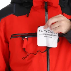 Spyder, Titan Ski-jas Heren Volcano Rood -XUEFENG EXTREME OUTFIT spyder titan aa jas gevoerd heren volcano rood 22spyde134v5 BI 12