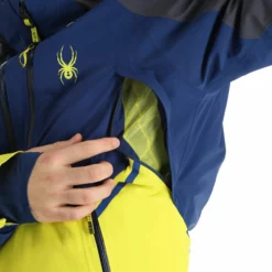 Spyder, Vanqysh Gtx Ski-jas Heren Abyss Blauw -XUEFENG EXTREME OUTFIT spyder vanqysh gtx aa jas gevoerd heren abyss blauw 22spyde130v3 BI 11