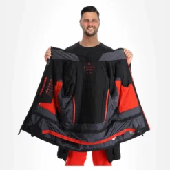 Spyder, Vanqysh Gtx Ski-jas Heren Charcoal Grijs, Zwart -XUEFENG EXTREME OUTFIT spyder vanqysh gtx aa jas gevoerd heren charcoal grijs zwart 22spyde130v1 BI 06