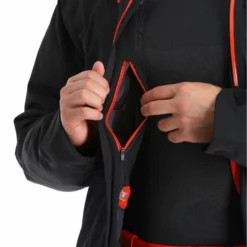 Spyder, Vanqysh Gtx Ski-jas Heren Charcoal Grijs, Zwart -XUEFENG EXTREME OUTFIT spyder vanqysh gtx aa jas gevoerd heren charcoal grijs zwart 22spyde130v1 BI 14