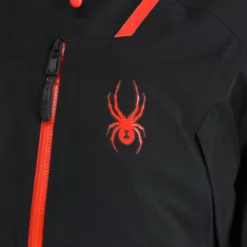 Spyder, Vanqysh Gtx Ski-jas Heren Charcoal Grijs, Zwart -XUEFENG EXTREME OUTFIT spyder vanqysh gtx aa jas gevoerd heren charcoal grijs zwart 22spyde130v1 BI 16