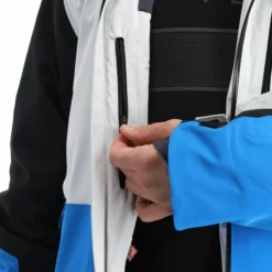 Spyder, Vanqysh Gtx Ski-jas Heren Glacier Wit, Zwart -XUEFENG EXTREME OUTFIT spyder vanqysh gtx aa jas gevoerd heren glacier wit zwart 22spyde130v2 BI 12