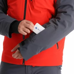 Spyder, Vanqysh Gtx Ski-jas Heren Volcano Rood -XUEFENG EXTREME OUTFIT spyder vanqysh gtx aa jas gevoerd heren volcano rood 22spyde130v4 BI 08