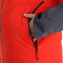 Spyder, Vanqysh Gtx Ski-jas Heren Volcano Rood -XUEFENG EXTREME OUTFIT spyder vanqysh gtx aa jas gevoerd heren volcano rood 22spyde130v4 BI 13