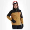 Sun Valley, Darkyl Ski-jas Heren Camel Bruin -XUEFENG EXTREME OUTFIT sun valley darkyl aa jas gevoerd heren camel bruin 22suva101v1 BI 02
