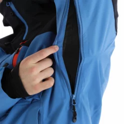 Sun Valley, Darkyl Ski-jas Heren Cyan Blauw -XUEFENG EXTREME OUTFIT sun valley darkyl aa jas gevoerd heren cyan blauw 22suva101v2 BI 07