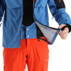 Sun Valley, Darkyl Ski-jas Heren Cyan Blauw -XUEFENG EXTREME OUTFIT sun valley darkyl aa jas gevoerd heren cyan blauw 22suva101v2 BI 09