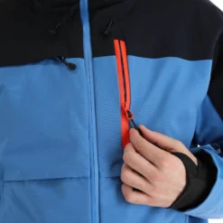 Sun Valley, Darkyl Ski-jas Heren Cyan Blauw -XUEFENG EXTREME OUTFIT sun valley darkyl aa jas gevoerd heren cyan blauw 22suva101v2 BI 12