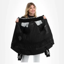 Sun Valley, Kratch Ski-jas Dames Zwart -XUEFENG EXTREME OUTFIT sun valley kratch aa jas gevoerd dames zwart 22suva109v1 BI 06