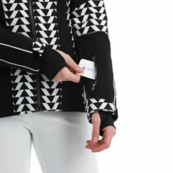 Sun Valley, Kratch Ski-jas Dames Zwart -XUEFENG EXTREME OUTFIT sun valley kratch aa jas gevoerd dames zwart 22suva109v1 BI 08