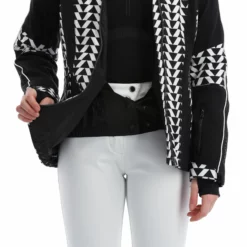 Sun Valley, Kratch Ski-jas Dames Zwart -XUEFENG EXTREME OUTFIT sun valley kratch aa jas gevoerd dames zwart 22suva109v1 BI 09