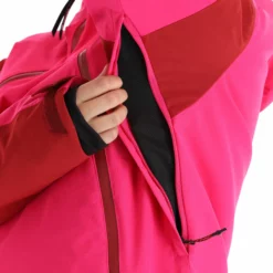 Tenson, Aerismo Jackorak Ski-jas Dames Cerise Rood 28 Tenson, Aerismo Jackorak Ski-jas Dames Cerise Rood -XUEFENG EXTREME OUTFIT tenson aerismo jackorak aa jas gevoerd dames cerise rood 22tenso103v1 BI 12