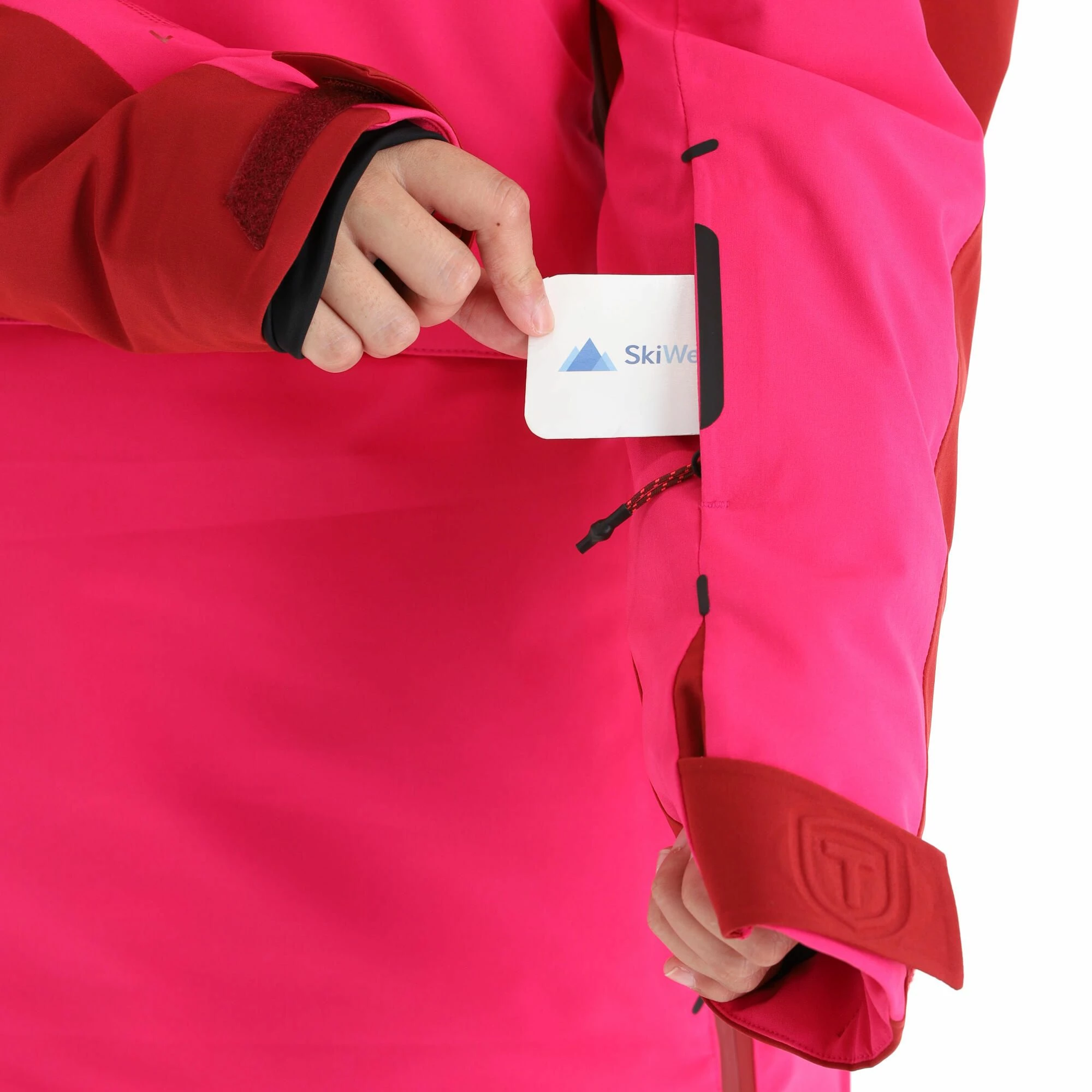 Tenson, Aerismo Jackorak Ski-jas Dames Cerise Rood 14 Tenson, Aerismo Jackorak Ski-jas Dames Cerise Rood - Afbeelding 12