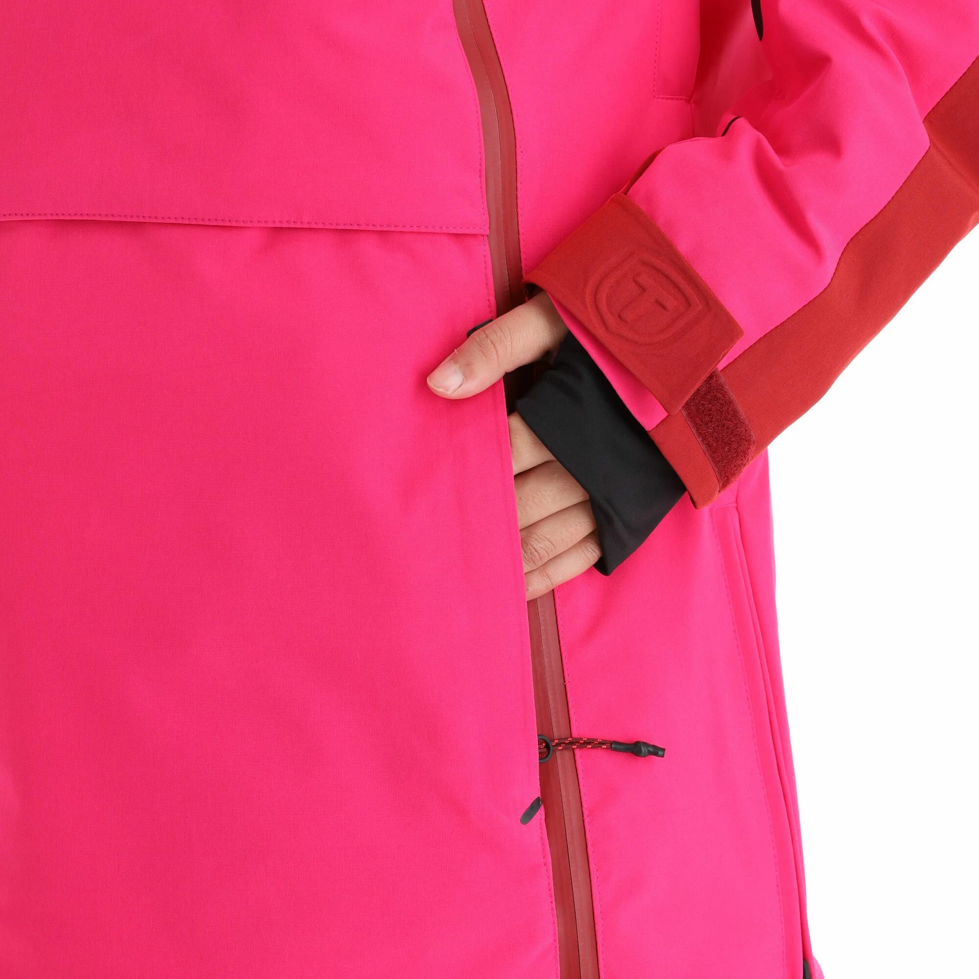 Tenson, Aerismo Jackorak Ski-jas Dames Cerise Rood 15 Tenson, Aerismo Jackorak Ski-jas Dames Cerise Rood - Afbeelding 13