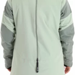 Tenson, Aerismo Jackorak Ski-jas Dames Grey Groen -XUEFENG EXTREME OUTFIT tenson aerismo jackorak aa jas gevoerd dames grey groen 22tenso103v2 BI 16