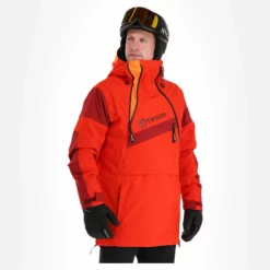 Tenson, Aerismo Jackorak Ski-jas Heren Oranje -XUEFENG EXTREME OUTFIT tenson aerismo jackorak aa jas gevoerd heren oranje 22tenso109v1 BI 04