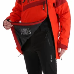 Tenson, Aerismo Jackorak Ski-jas Heren Oranje -XUEFENG EXTREME OUTFIT tenson aerismo jackorak aa jas gevoerd heren oranje 22tenso109v1 BI 09