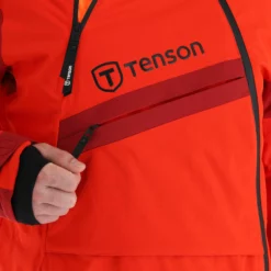 Tenson, Aerismo Jackorak Ski-jas Heren Oranje -XUEFENG EXTREME OUTFIT tenson aerismo jackorak aa jas gevoerd heren oranje 22tenso109v1 BI 13