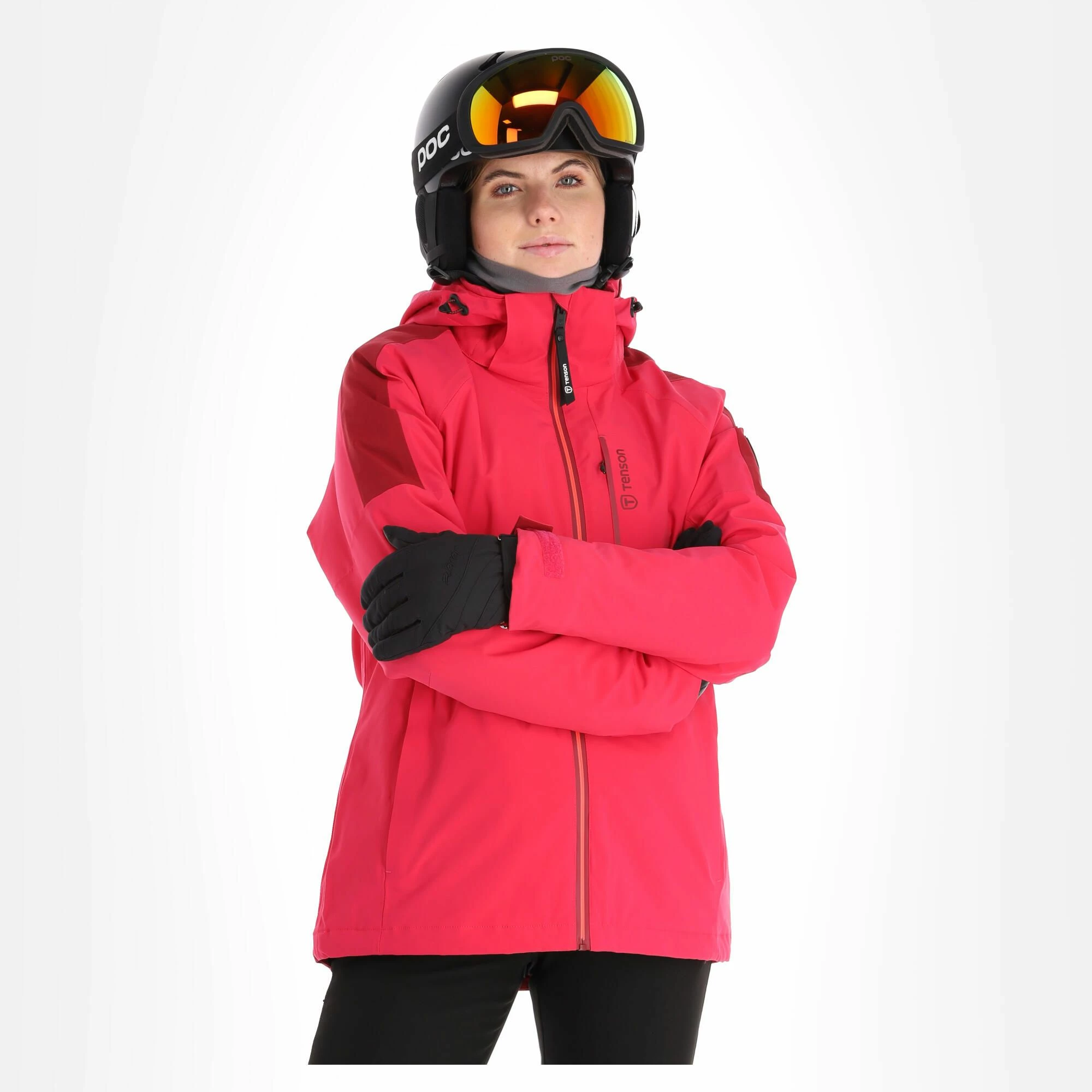 Tenson, Core Ski Jacket Ski-jas Dames Cerise Rood 5 Tenson, Core Ski Jacket Ski-jas Dames Cerise Rood - Afbeelding 3