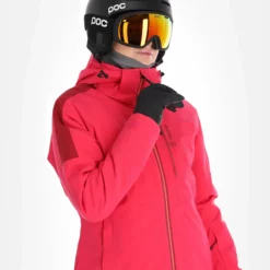 Tenson, Core Ski Jacket Ski-jas Dames Cerise Rood 18 Tenson, Core Ski Jacket Ski-jas Dames Cerise Rood -XUEFENG EXTREME OUTFIT tenson core ski jacket aa jas gevoerd dames cerise rood AA21ten107a BI 05