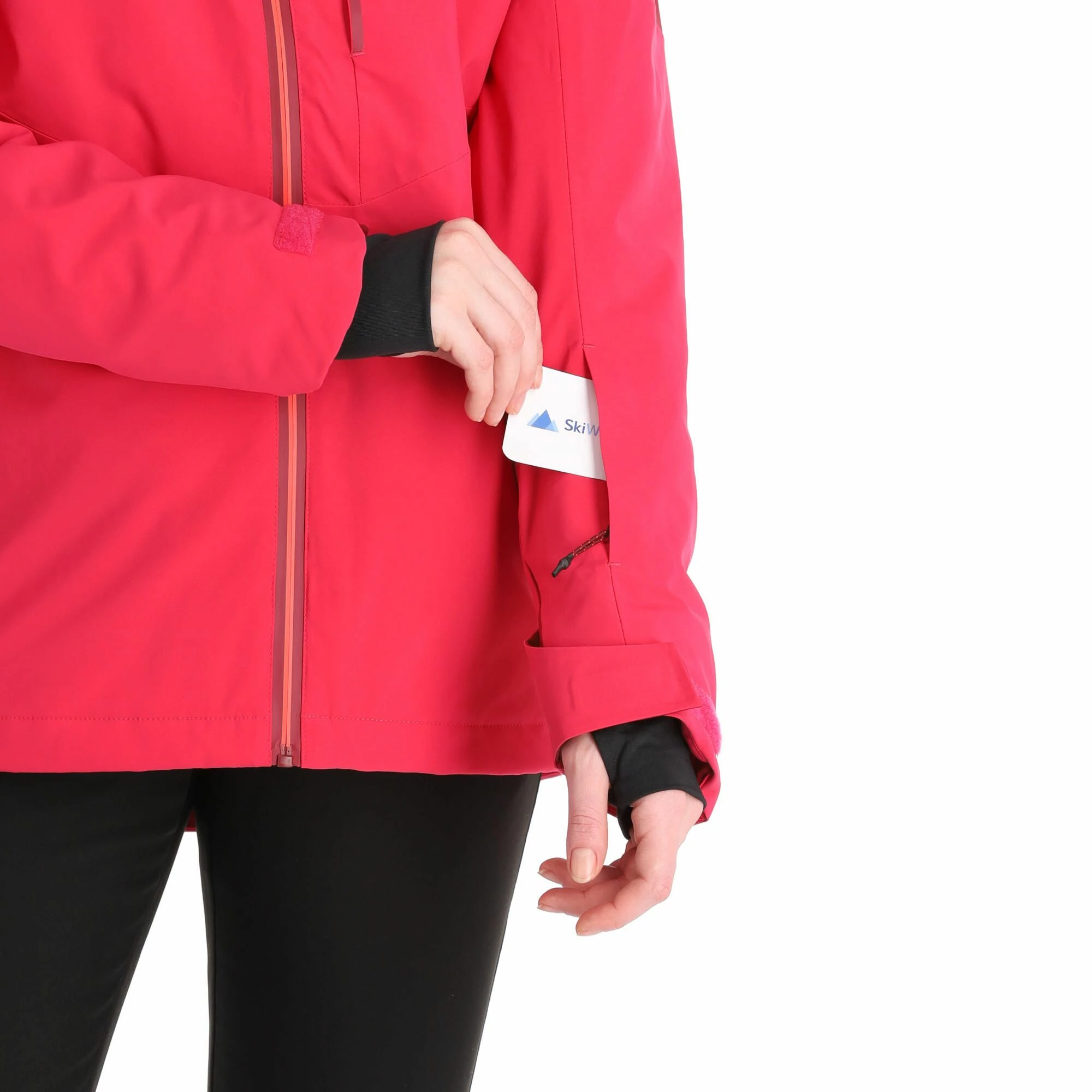 Tenson, Core Ski Jacket Ski-jas Dames Cerise Rood 9 Tenson, Core Ski Jacket Ski-jas Dames Cerise Rood - Afbeelding 7