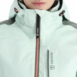 Tenson, Core Ski Jacket Ski-jas Dames Light Groen -XUEFENG EXTREME OUTFIT tenson core ski jacket aa jas gevoerd dames light groen 22tenso102v3 BI 07