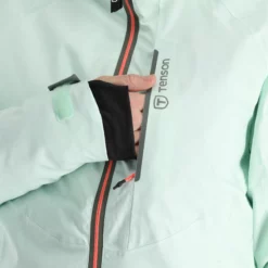 Tenson, Core Ski Jacket Ski-jas Dames Light Groen -XUEFENG EXTREME OUTFIT tenson core ski jacket aa jas gevoerd dames light groen 22tenso102v3 BI 09