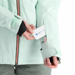 Tenson, Core Ski Jacket Ski-jas Dames Light Groen -XUEFENG EXTREME OUTFIT tenson core ski jacket aa jas gevoerd dames light groen 22tenso102v3 BI 11