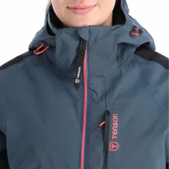 Tenson, Core Ski Jacket Ski-jas Dames Dark Blauw -XUEFENG EXTREME OUTFIT tenson corepc plus jkt aa jas gevoerd dames dark blauw AA21ten107b BI 09
