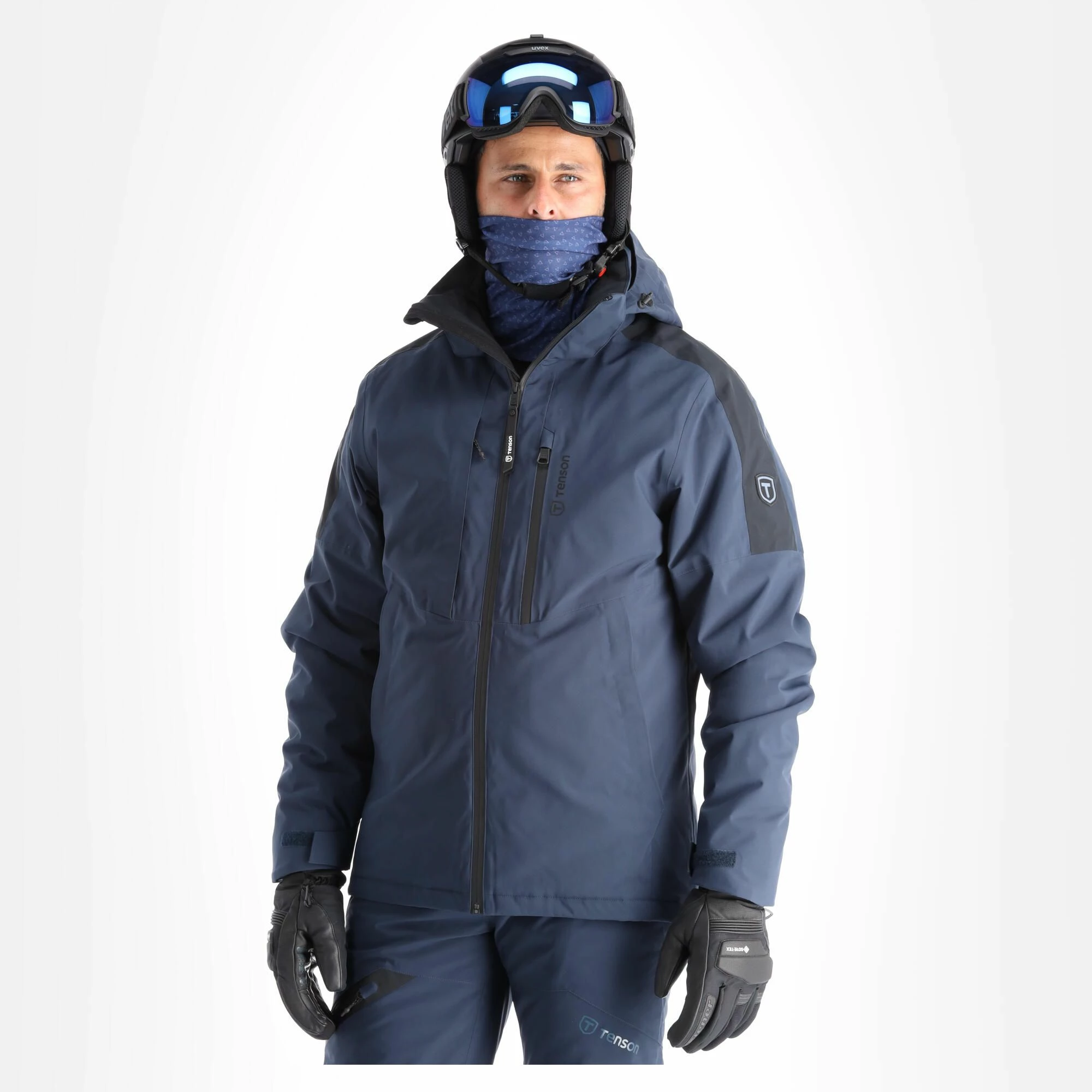Tenson, Core Ski Jacket Ski-jas Heren Dark Navy Blauw 5 Tenson, Core Ski Jacket Ski-jas Heren Dark Navy Blauw - Afbeelding 3