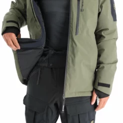 Tenson, Core Ski Jacket Ski-jas Heren Olive Groen -XUEFENG EXTREME OUTFIT tenson corepc plus jkt aa jas gevoerd heren olive groen AA11ten101d BI 08