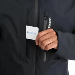 Tenson, Core Ski Jacket Ski-jas Heren Zwart -XUEFENG EXTREME OUTFIT tenson corepc plus jkt aa jas gevoerd heren zwart AA11ten101e BI 07