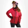 Tenson, Orbit Ski Jacket Ski-jas Dames Cerise Rood