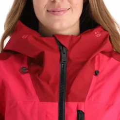 Tenson, Orbit Ski Jacket Ski-jas Dames Cerise Rood -XUEFENG EXTREME OUTFIT tenson orbit ski jacket aa jas gevoerd dames cerise rood 22tenso104v1 BI 07
