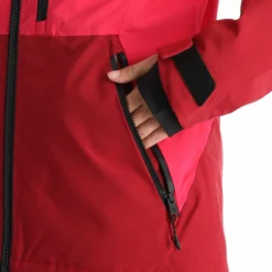 Tenson, Orbit Ski Jacket Ski-jas Dames Cerise Rood -XUEFENG EXTREME OUTFIT tenson orbit ski jacket aa jas gevoerd dames cerise rood 22tenso104v1 BI 11