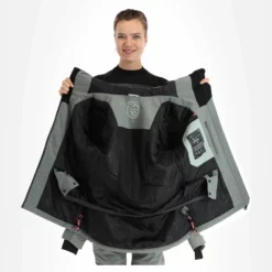 Tenson, Orbit Ski Jacket Ski-jas Dames Grey Groen -XUEFENG EXTREME OUTFIT tenson orbit ski jacket aa jas gevoerd dames grey groen 22tenso104v2 BI 06