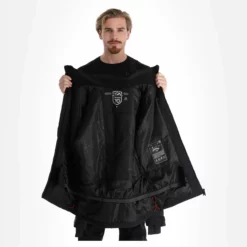 Tenson, Yoke Ski Jacket Ski-jas Heren Zwart -XUEFENG EXTREME OUTFIT tenson yoke ski jacket aa jas gevoerd heren zwart 22tenso110v3 BI 06