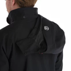 Tenson, Yoke Ski Jacket Ski-jas Heren Zwart -XUEFENG EXTREME OUTFIT tenson yoke ski jacket aa jas gevoerd heren zwart 22tenso110v3 BI 10