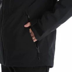 Tenson, Yoke Ski Jacket Ski-jas Heren Zwart -XUEFENG EXTREME OUTFIT tenson yoke ski jacket aa jas gevoerd heren zwart 22tenso110v3 BI 12