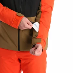 Ziener, Tarpu Ski-jas Heren New Rood -XUEFENG EXTREME OUTFIT ziener tarpu aa jas gevoerd heren new rood 22ziene106v1 BI 08