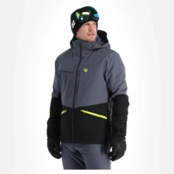 Ziener, Tarpu Ski-jas Heren Ombre Grijs -XUEFENG EXTREME OUTFIT ziener tarpu aa jas gevoerd heren ombre grijs 22ziene106v2 BI 04
