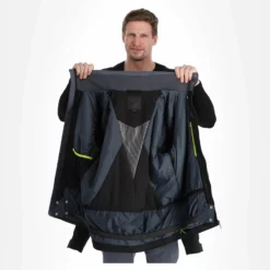 Ziener, Tarpu Ski-jas Heren Ombre Grijs -XUEFENG EXTREME OUTFIT ziener tarpu aa jas gevoerd heren ombre grijs 22ziene106v2 BI 06