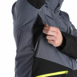 Ziener, Tarpu Ski-jas Heren Ombre Grijs -XUEFENG EXTREME OUTFIT ziener tarpu aa jas gevoerd heren ombre grijs 22ziene106v2 BI 10