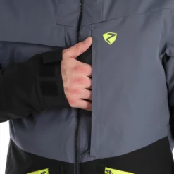 Ziener, Tarpu Ski-jas Heren Ombre Grijs -XUEFENG EXTREME OUTFIT ziener tarpu aa jas gevoerd heren ombre grijs 22ziene106v2 BI 11